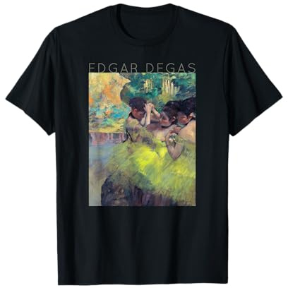 Edgar Degas Yellow Dancers for Artists and Ballerines T-Shirt