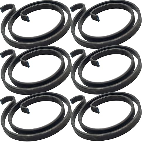 Universal Hardware Ersatzfeder für Türgriffe, 2 Windungen, 2,5 mm dick, 27,5 mm Durchmesser (2 Windungen, 2,5 mm dick), 6 Stück