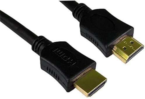 Pro Signal Câble HDMI haute vitesse 4K UHD avec Ethernet, mâle vers mâle, 1,5 m Noir