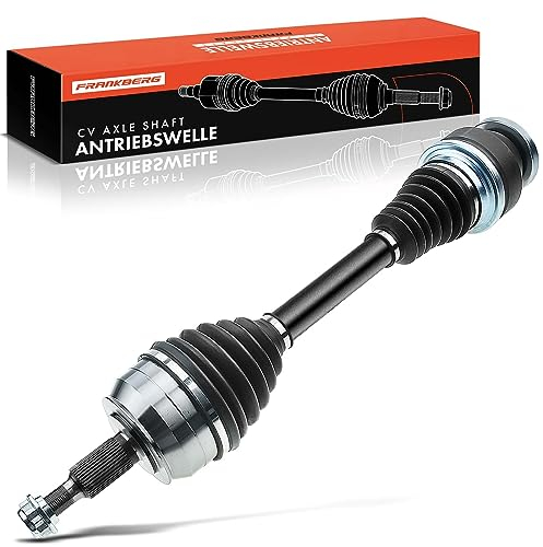 Frankberg Antriebswelle Achswelle ohne ABS Ring Vorderachse Links Kompatibel mit M.u.l.t.i.v.a.n V 7E 7H 2003-2015 Transporter V Bus 7E 7H 2003-2015 Replace# 7H0407271AS