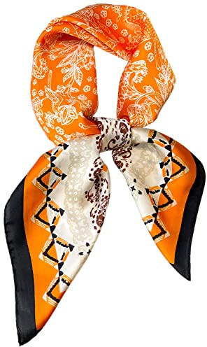 prinfantasy Bandana Damen Kopftuch Tücher Hijab - Tuch Quadrates Bedrucktes 70x70cm M070063