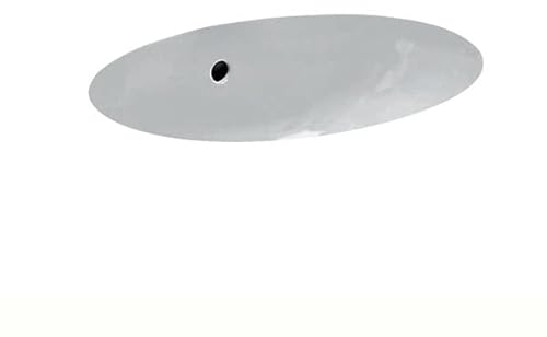 LAUFEN Birova Einbauwaschtisch, von unten, ohne Hahnloch, mit Überlauf, 530x405mm, H8111910000001