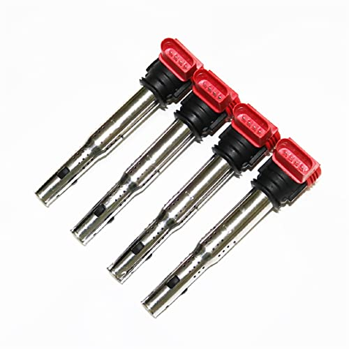 Zündspule für Automotoren Auto Zündspule 06E905115 07K905715F Für VW Für Jetta Für Golf Für Passat Für Tiguan Für CC Für Tiguan Auto Zündmodul (Größe : 2)