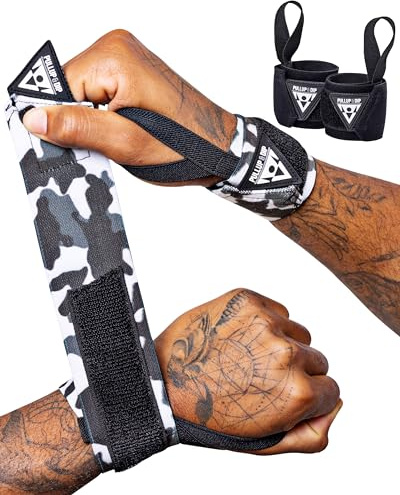 PULLUP & DIP Calisthenics Wrist Wraps för mer stabilitet och säkerhet under träning, handledsskydd för calisthenics, styrketräning, gymnastik och fitness, handledsstöd för kvinnor och män