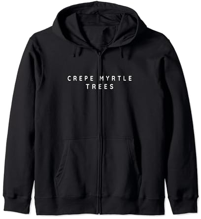 Myrte en crêpe / Myrte en crêpe / police minimaliste Sweat à Capuche