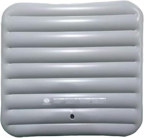 Copertura per spa a risparmio energetico, coperchio gonfiabile, protezione contro pioggia e troppopieno, tecnologia isolante termica, vescica quadrata adatta a tutte le vasche idromassaggio quadrate