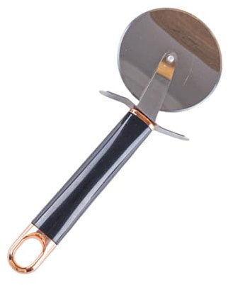 IMIKEYA 1 Pc taglia pizza tagliapasta per pizza coltello per tagliare la pizza Taglia torta pizza a mano tagliapizza pizza Strumento di cottura rotella per pizza addominali Black