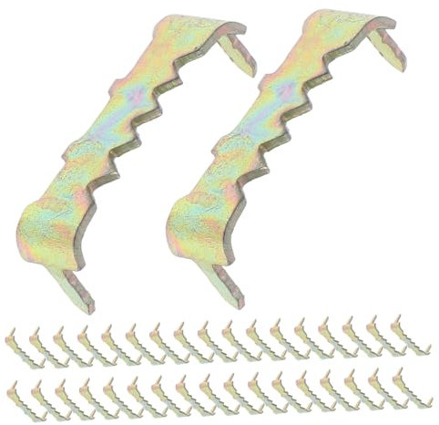 Mipcase 100pièces Lot De Cintres Métal Pour Photo Sans Clous Pour Suspension Muraux De Tableaux Et