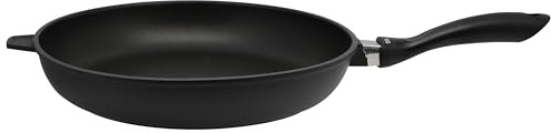 ELO Bratpfanne Alucast 32 cm, Aluminiumuss - Induktion, antihaft | Gegengriff, kratzfeste Antihaftbeschichtung, spülmaschinengeeignet, Kunststoffstiel mit Flammenschutz