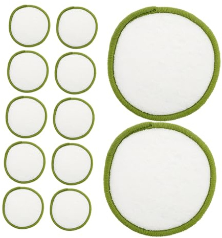 CALLARON 20stücke Waschbare Make-up-entferner-pads aus Bambus-baumwolle Wiederverwendbar für Sanfte Hautreinigung Make-up-entfernung und Tägliche Hautpflege