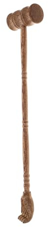 VALICLUD Martillo de Masaje de Madera para Cuerpo y Pies Función de Masaje y Rascador Portátil Adecuado para Hogares