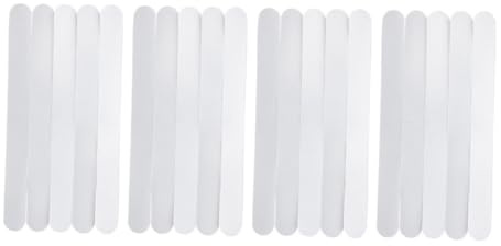 Hemobllo 4 juegos Tiras Antideslizantes Adhesivas para Baño de Pegatinas Impermeables para Suelo Protección Antideslizante para Ancianos y Mujeres Embarazadas