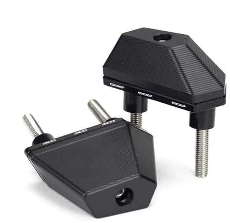 Sturzschutz Sturzpads Für Motorrad-Rahmen, Verkleidungsschutz, Crashpads Für Kawasaki Z750 Z 750 Z800 Z 800 Z1000 Z 1000 Frame Sliders(SCHWARZ,X-800)