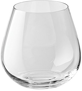 ZWILLING J.A. HENCKELS 36300-842 6 Piece Predicat Whisky/Stemless Glass Set, 20.4 oz, Red