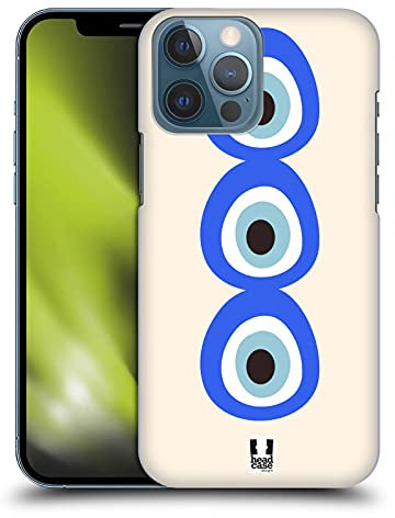 Head Case Designs Pila Mal de Ojo Carcasa rígida Compatible con Apple iPhone 13 Pro MAX