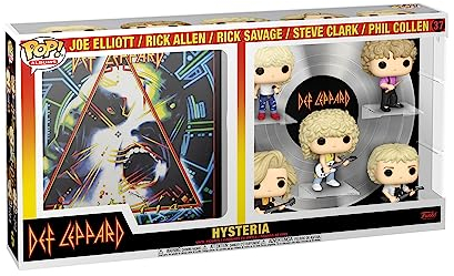Funko Pop! Album Deluxe: Def Leppard - Hysteria Tour - (1987) - Music - Collectable Vinyl Figure - Gift Idea - Official Merchandise - Toys for Kids & Adults - Music Fans - Model Figure for Collectors