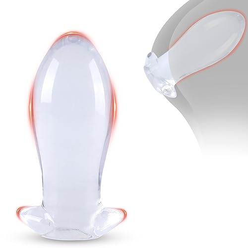 BDSMYOU Godemiché Anal 4 Tailles,Plug Anal Plug Anale,Extenseur Femme Homme,Godemiché géant Buttplug,Plug Analgeant XXL,Masturbateur Butt plug,Plug Anale,Prostate Homme (S)