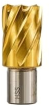 WZFC Fresa Anulare Con Codolo Weldon Con Rivestimento In TiN Cavo HSS,23x35 Mm