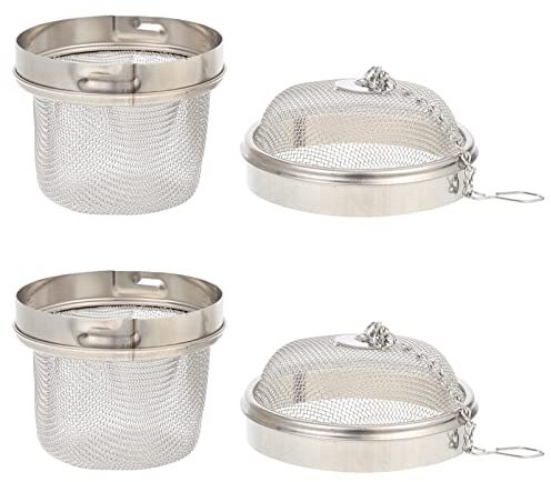 BESTonZON 6 Pièces Boules D'Assaisonnement Boule De Thé Filtre À Thé Pour Bijoux Nettoyeur De Montre Récipient À Thé Pièces Rondelle Boules De Thé En Maille Boules D'Infuseur À