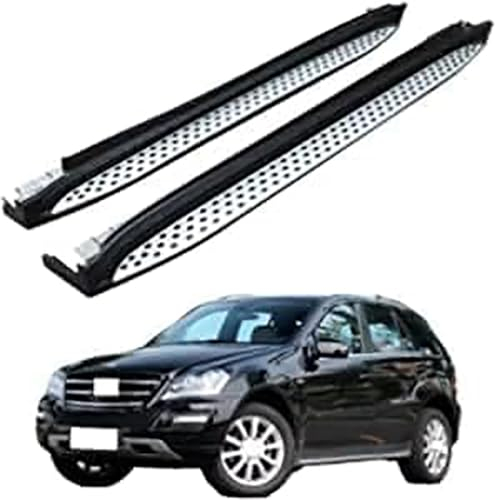 GENMAIBIGAO Auto Seitenschweller für ML Class W164 2006-2012,Kratzfest Auto Seitenschürze Seitenrock Flügel Diffusor Autoteile