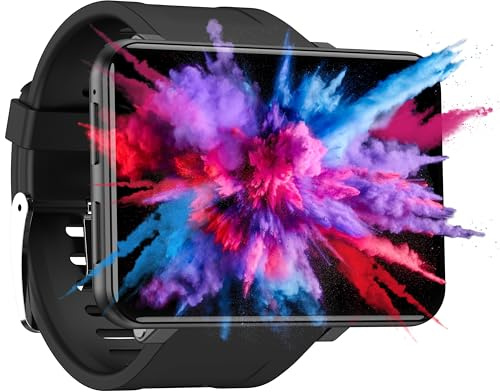 Silvergear® Smartwatch Männer & Frauen XL | 2.4 Zoll Touchscreen | Extra große Smart Watch | 32GB Speicher | Kamera, Anrufe, Apps | Fitness Uhr mit Herzfrequenzmesser | Schrittzähler | iOS, Android |