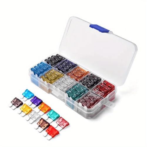 GXGM 100pcs Standard Fusibili Automotive Fuse Auto Motocicletta Compresse Fuse