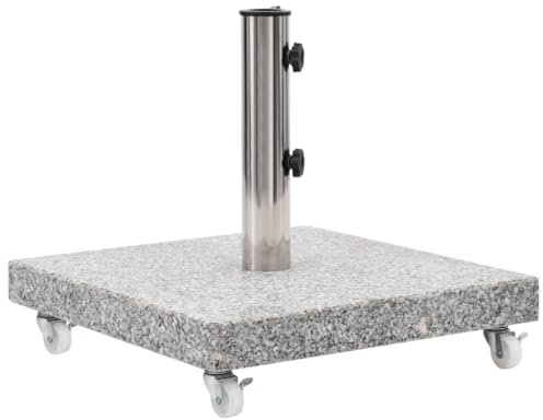 Parasol Base Granite 30 kg Square Grey
