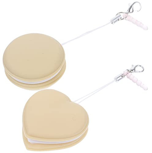 HOMOCONO Lingettes Nettoyantes en PP et Silicone Lot de 2 Forme Ronde et Cœur Plusieurs Styles sans Rayures Plusieurs Styles pour Lentilles et Écrans Électroniques pour Téléphone et Ordinateur