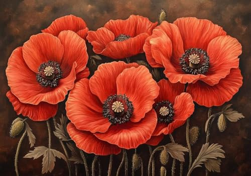 Puzzle 1000 Teile Blume, Puzzle Erwachsene XXL 75x50 cm EIN Herausforderndes RäTsel ImpossiblePuzzle, DIY Puzzlespiele für Die Ganze Familie, Compact Box Mit Poster Geschenke für Frauen/MäNner P-7