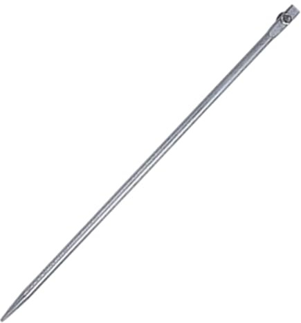 Grounding Rod Portable Galvanised Steel Ground Rod for Safe Electric Grounding Ideal for Home and Construction Site Applications