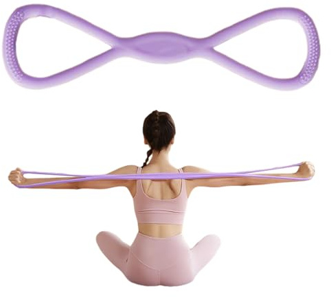 Widerstandsbänder für Übungen – Widerstandsbänder in Form von 8 | Elastisch Körper Expander Brust für Zuhause Reise Yoga Pilates