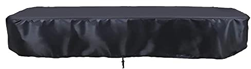 Hipzeepo 8Ft Billiard Pool Table Cover with Drawstring Waterproof Table Cover for Rectangle Table, Black