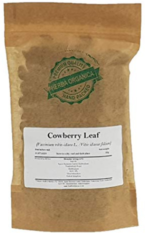 Arándano Rojo Hoja / Vaccinium Vitis-Idaea L / Cowberry Leaf # Herba Oranica # Arándano Punteado, Arándano Encarnado (50g)
