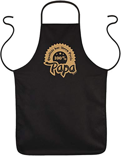 lustige Grillschürze Kochschürze für Papa - Geschenk Papa Weihnachten Geburtstag Vatertagsgeschenk Grillschürze