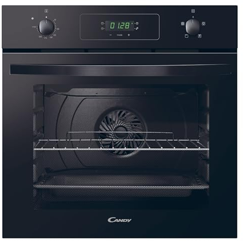 Oven Idea Electricity, Fan Oven, 65 litres, No, Smart contents, Class A, Black, Black, W x D x H (mm) 595 x 595 x 568