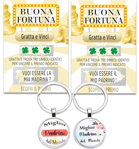 MKISHINE 2 Rubbelkarten Paten auf Italienisch