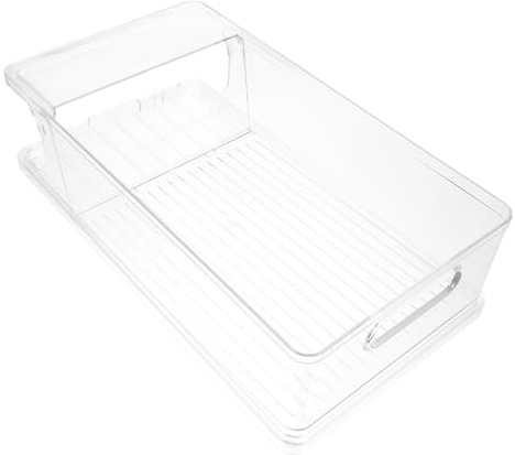 ULDIGI Caja De Almacenamiento Para Refrigerador 2pcs Dispensador Latas Frigorifico Organizador De Cerveza