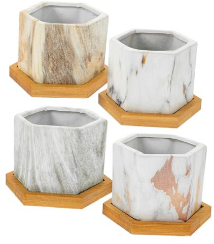 YARNOW Keramiktopf Für Sukkulenten Kreativer Blumentopf Fleischiger Pflanzentopf Aus Keramik Simulation Stein Pflanze Blume Container Dekoration Für Schreibtisch Bad Küche