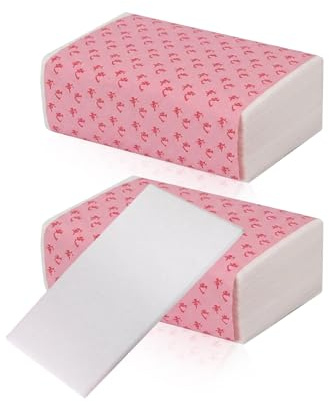 200 Pieces Perm Papers,Disposable Perm Paper,Perming Kit for Perm Solution,Heat-Resistant Wrapping Paper for Hot Cold Perms Rollers,Hair Curling Styling Professional Salon Home Hairstyling Use,15.5cm