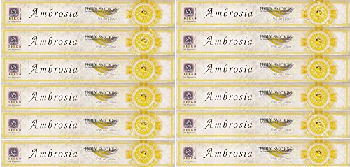 Berk HS-100-P4-12 Räucherstäbchen, 4x, 8x, oder 12x Ambrosia (12 Packungen)