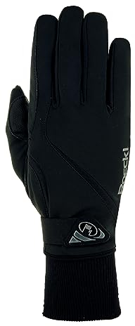 Roeckl Sports Reithandschuh WISMAR, Turnier Winter Handschuh, Schwarz 7.5