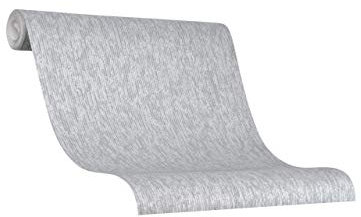 marburg Tapete Silber Grau Streifen Für Schlafzimmer oder Wohnzimmer Made in Germany 10,05m x 0,53m