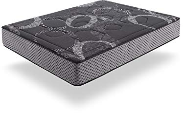 ECCOX - Viskoelastische Matratze Luxury Graphen Night Comfort - Höhe 30 cm - Bio-Komfort Plus - mittlere bis hohe Festigkeit - maximale Anpassungsfähigkeit und Komfort (150 x 200 cm)