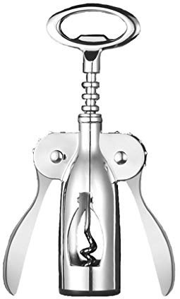 Liudan Sacacorchos Hogar Multifuncional Vino Rojo del sacacorchos sacacorchos sacacorchos de Plata Compacto con asa, adecuados for los camareros Abridor Botellas (Size : B)