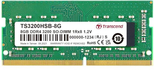 Transcend TS3200HSB-8G module de mémoire 8 Go 1 x 8 Go DDR4 3200 MHz