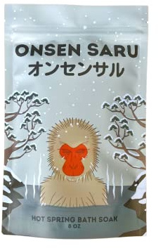 Himalayan Pink Salt Magnesium Onsen Bath Soak - 8oz - Handcrafted in Small Batches