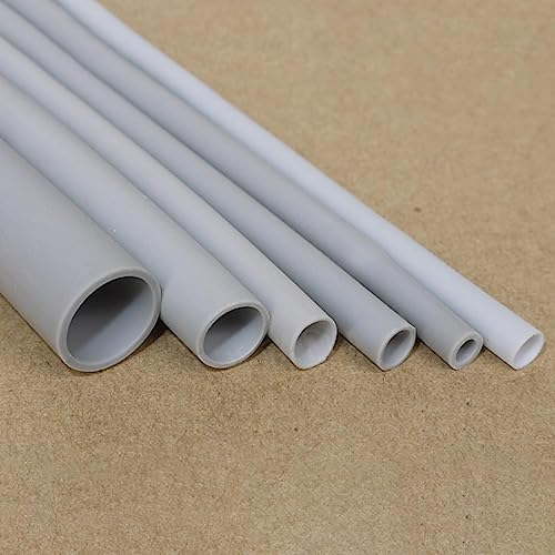 Grauer, flexibler Schrumpfschlauch aus Silikonkautschuk, 0,8 mm bis 30 mm, Drahtkabel, weicher Schlauch, 2500 V, Grau, 25 mm