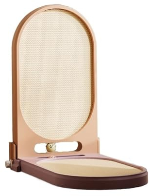 Kratzpappe für Katzen All-in-One-Katzenhütte, vertikale L-Form, faltbar, verschleißfestes Wellpappe-Katzenkratzbrett, Katzenhilfsspielzeug Katzenspielzeug (Color : Pink)