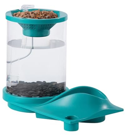 Kleines Aquaponik-Aquarium – -Aquarium, kreatives Desktop-Aquarium | Ökologischer Landschaftsbau-Wassertank, Wasserzirkulationsfiltration, kostenloser Wasserwechsel, kleines Aquarium für die Aufzu