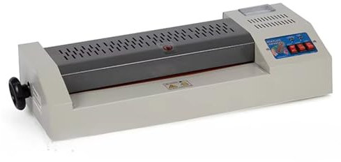 Laminiergerät 320 mm, A3-Laminiergerät für Büro und Zuhause, Foto-Laminiergerät mit Temperaturanzeige und ohne Handrad